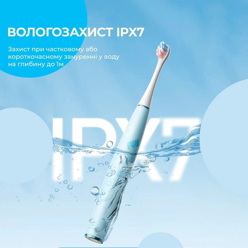 Умная зубная электрощетка Oclean Kids Electric Toothbrush Blue (6970810552379)