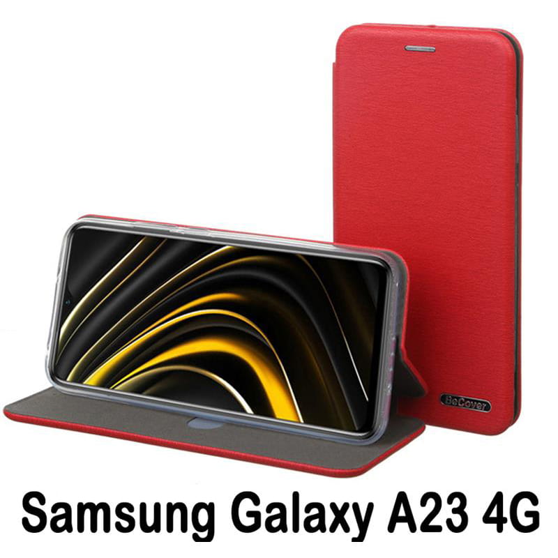 Чeхол-книжка BeCover Exclusive для Samsung Galaxy A23 SM-A235 Burgundy Red (707930)