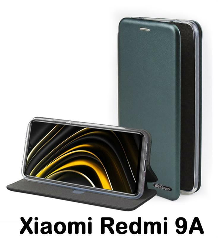 Чохол-книжка BeCover Exclusive для Xiaomi Redmi 9A Dark Green (707946)