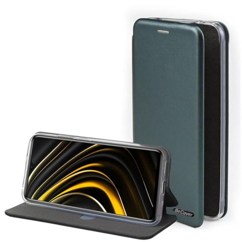 Чeхол-книжка BeCover Exclusive для Xiaomi Redmi 9A Dark Green (707946)