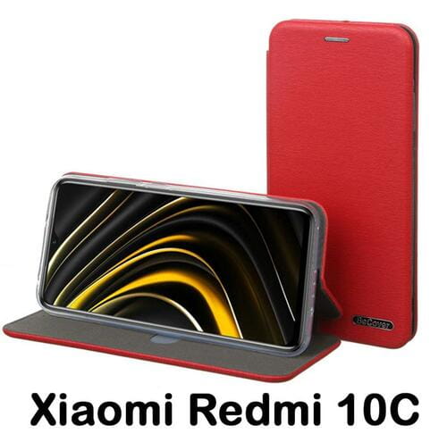Фото - Чехол Becover Чохол-книжка  Exclusive для Xiaomi Redmi 10C Burgundy Red  (707948)