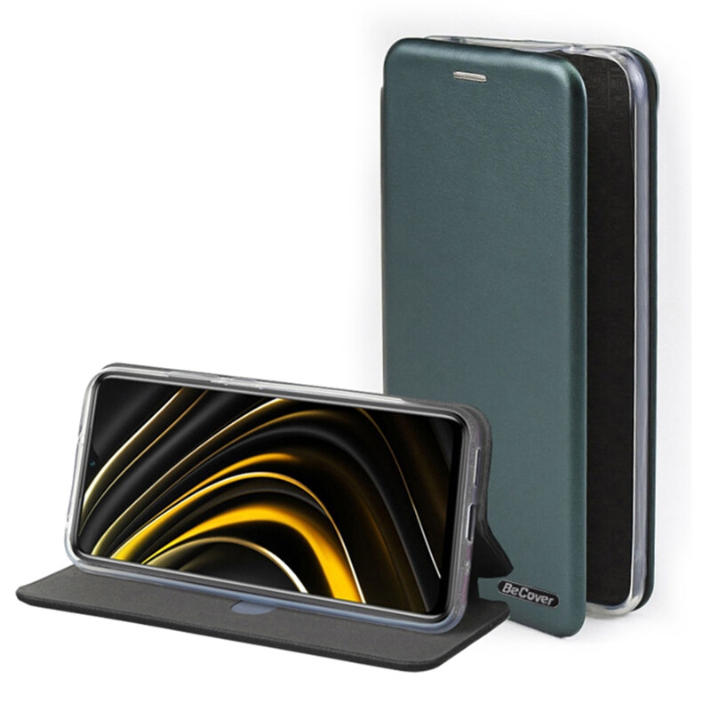 Чeхол-книжка BeCover Exclusive для Xiaomi Redmi 9C/Redmi 10А Dark Green (707950)