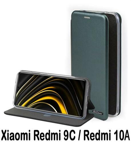 Фото - Чохол Becover -книжка  Exclusive для Xiaomi Redmi 9C/Redmi 10А Dark Green (7 