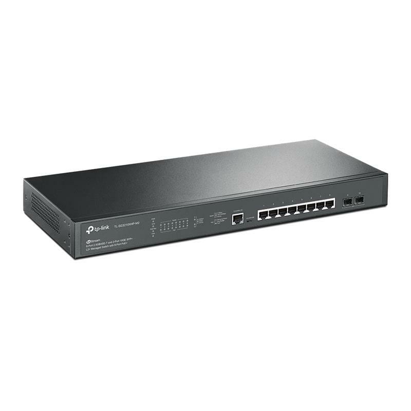 Коммутатор TP-Link TL-SG3210XHP-M2 JetStream (8x2.5GE, 2x10GE SFP, L2, монтаж в стойку)