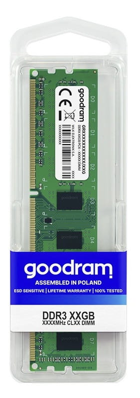 Модуль пам`яті DDR3 4GB/1600 Goodram (GR1600D364L11S/4G)