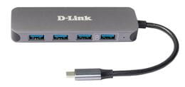 Концентратор USB Type-C D-Link DUB-2340