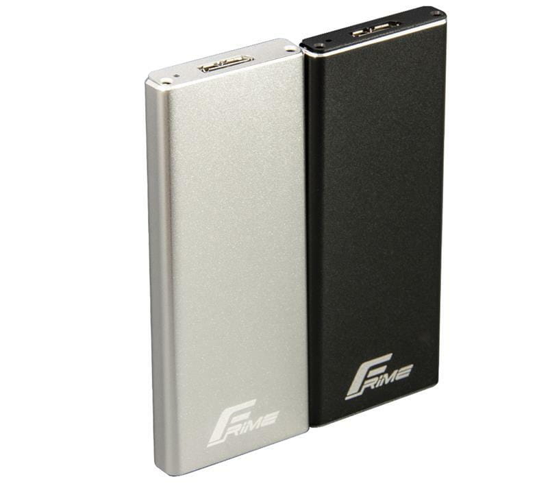 Внешний карман Frime SATA HDD/SSD 2.5", USB 3.0, Metal, Silver (FHE201.M2U30)