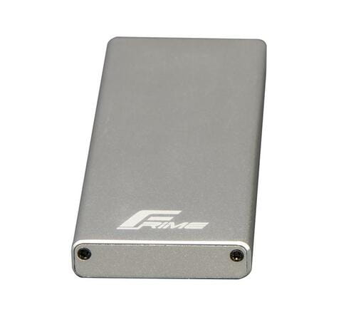 Photos - Drive Case Frime Зовнішня кишеня  SATA HDD/SSD 2.5", USB 3.0, Metal, Silver (FHE201.M2 