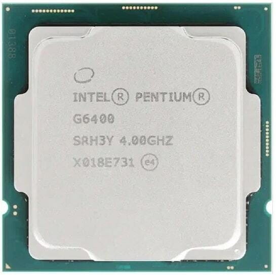 Процессор Intel Pentium Gold G6400 4.0GHz (4MB, Comet Lake, 58W, S1200) Box (BX80701G6400)