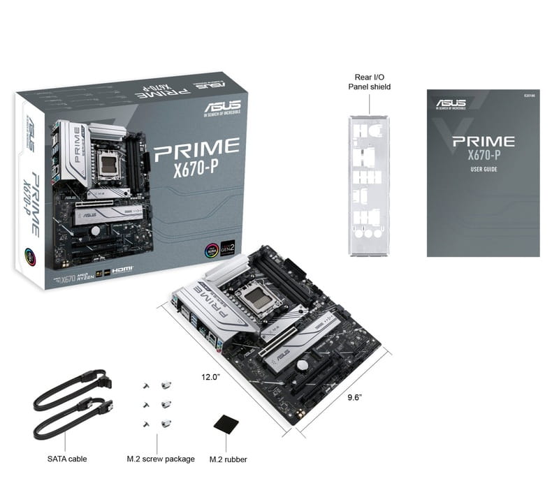 Материнская плата Asus Prime X670-P Socket AM5