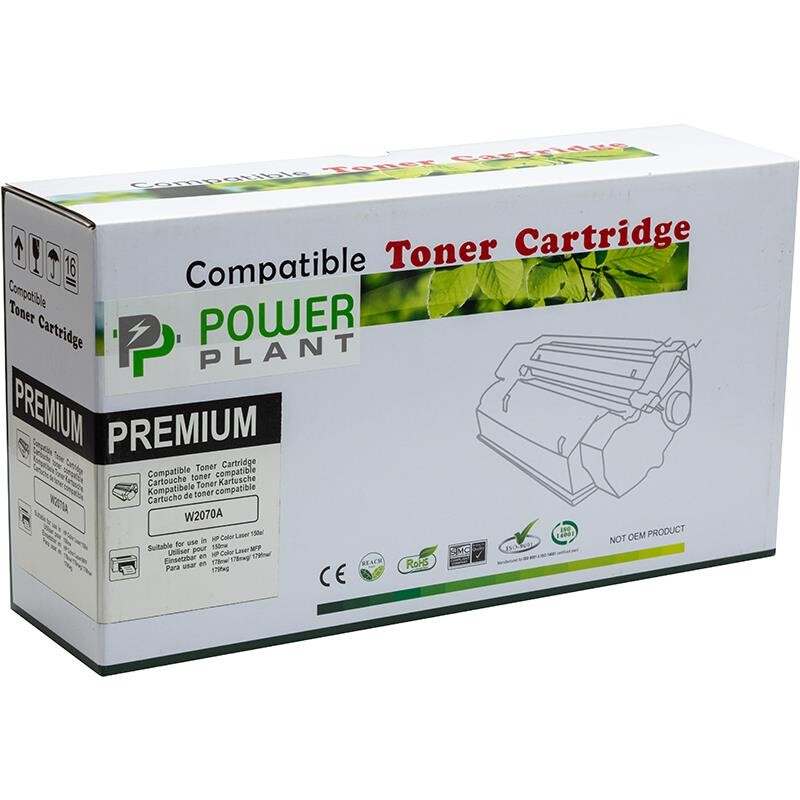 Картридж PowerPlant (PP-W2070A) HP Color Laser 150a (W2070A) (без чипа)