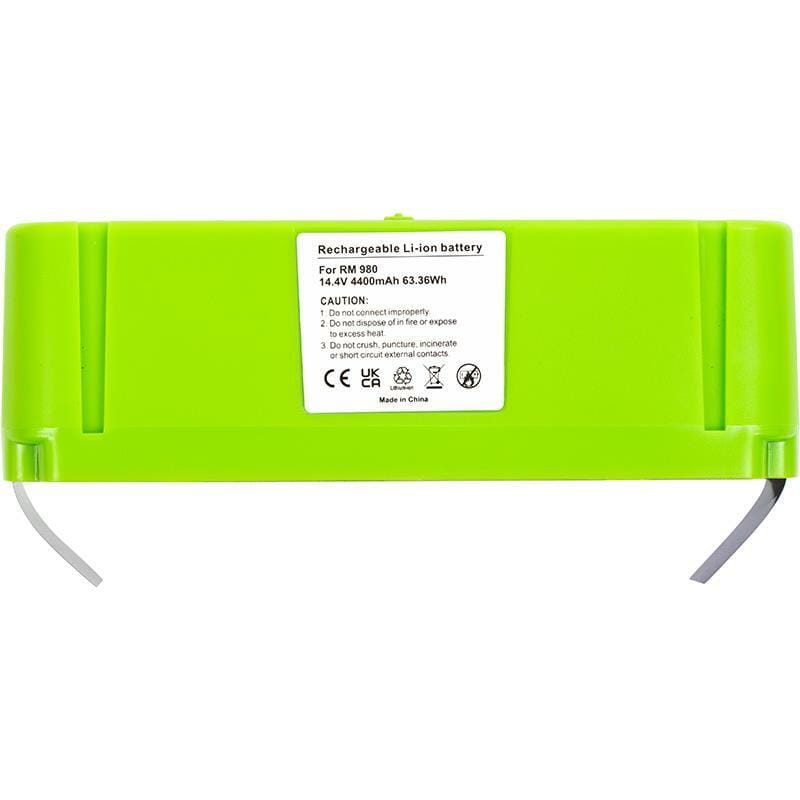 Акумулятор PowerPlant для пилососа iRobot Roomba 980 14.4V 4400mAh (TB921324)