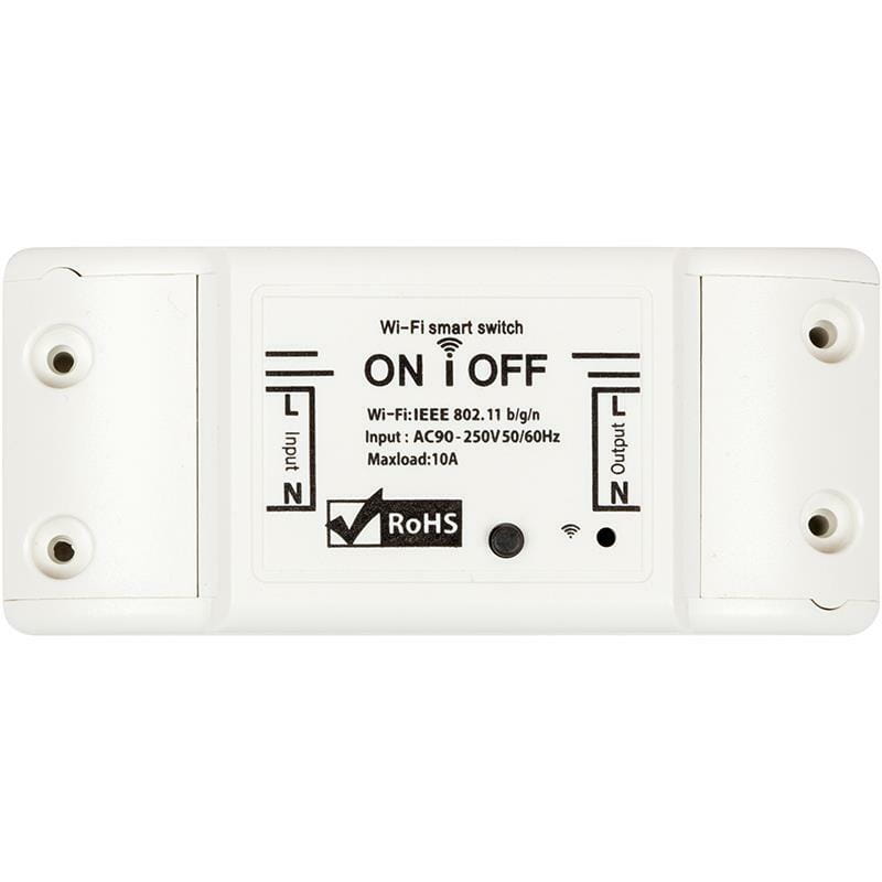 Умный 1-канальный выключатель Wi-Fi TUYA (HS081355)