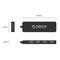 Фото - Концентратор USB2.0 Orico FL01-BK-BP 4хUSB2.0 Black (CA913237) | click.ua