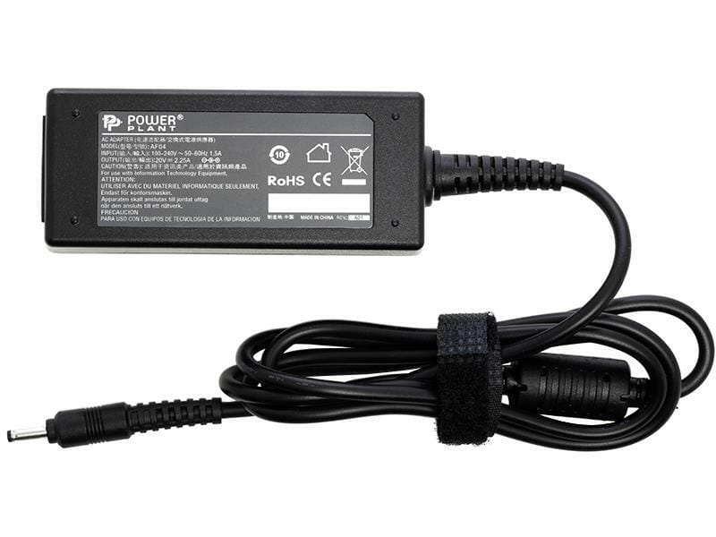 Блок питания PowerPlant для ноутбука Lenovo 220V, 20V 45W 2.25A, 3.0х1.1мм (IB45H3011)