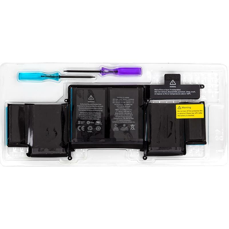 АКБ для ноутбука Apple Macbook Pro 13 Retina (A1582) 11.42V 6600mAh (original) (NB420483)