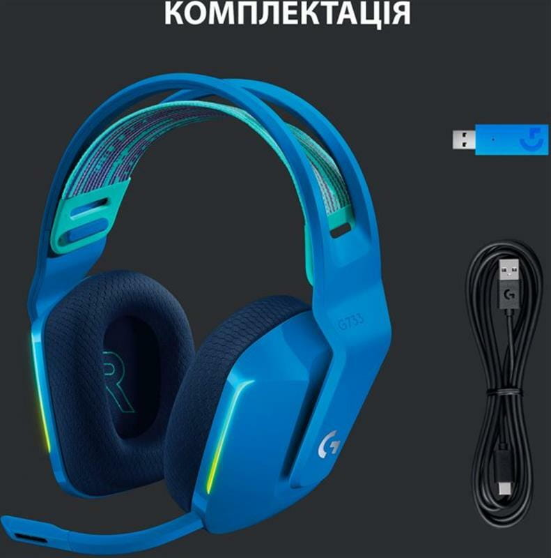 Гарнитура Logitech G733 Blue (981-000943)