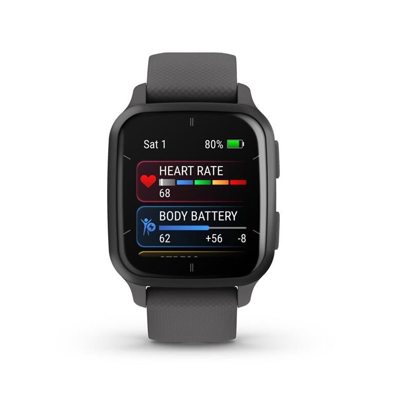 Смарт-годинник Garmin Venu Sq 2 Shadow Gray/Slate (010-02701-00)