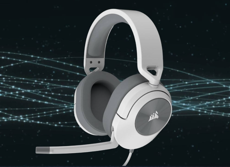 Гарнитура Corsair HS55 Stereo Headset White (CA-9011261-EU)
