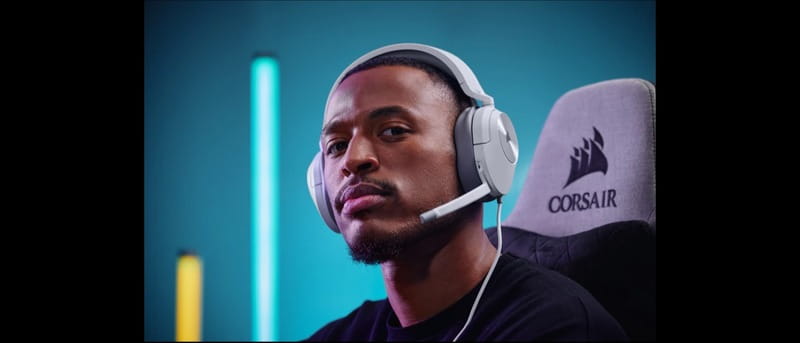 Гарнитура Corsair HS55 Surround Headset White (CA-9011266-EU)