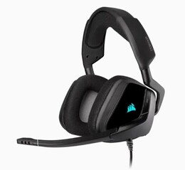 Гарнитура Corsair Void RGB Elite USB Premium Gaming Headset with 7.1 Surround Sound Carbon (CA-9011203-EU)