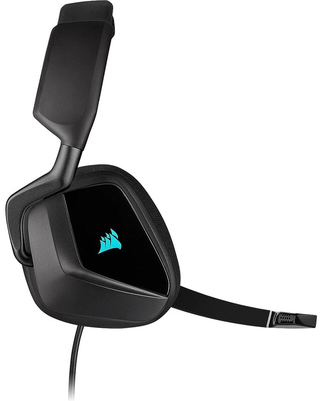 Гарнитура Corsair Void RGB Elite USB Premium Gaming Headset with 7.1 Surround Sound Carbon (CA-9011203-EU)