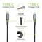 Фото - Кабель Intaleo CBGPD60WTT2 USB Type-C - USB Type-C (M/M), 2 м, Grey (1283126518102) | click.ua