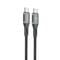 Фото - Кабель Intaleo CBGPD60WTT2 USB Type-C - USB Type-C (M/M), 2 м, Grey (1283126518102) | click.ua