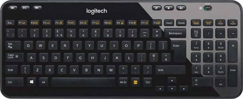 Клавіатура бездротова Logitech K360 Wireless US INT'L NSEA (920-003080)