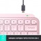 Фото - Клавіатура бездротова Logitech MX Keys Mini Wireless Illuminated UA Rose (920-010500) | click.ua