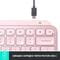 Фото - Клавиатура беспроводная Logitech MX Keys Mini Wireless Illuminated UA Rose (920-010500) | click.ua