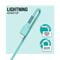 Фото - Кабель ACCLAB AL-CBCOLOR-L1MT USB - Lightning (M/M), 1.2 м, Mint (1283126518195) | click.ua
