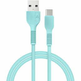 Кабель ACCLAB AL-CBCOLOR-T1MT USB - USB Type-C (M/M), 1.2 м, Mint (1283126518256)