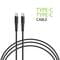 Фото - Кабель Intaleo CBFLEXTT1 USB Type-C - USB Type-C (M/M), 1.2 м, Black (1283126504082) | click.ua