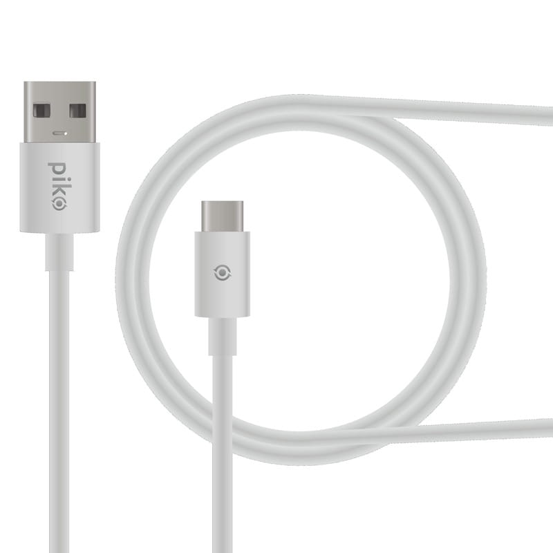 Кабель Piko CB-UT11 USB - USB Type-C (M/M), 1.2 м, White (1283126477522)