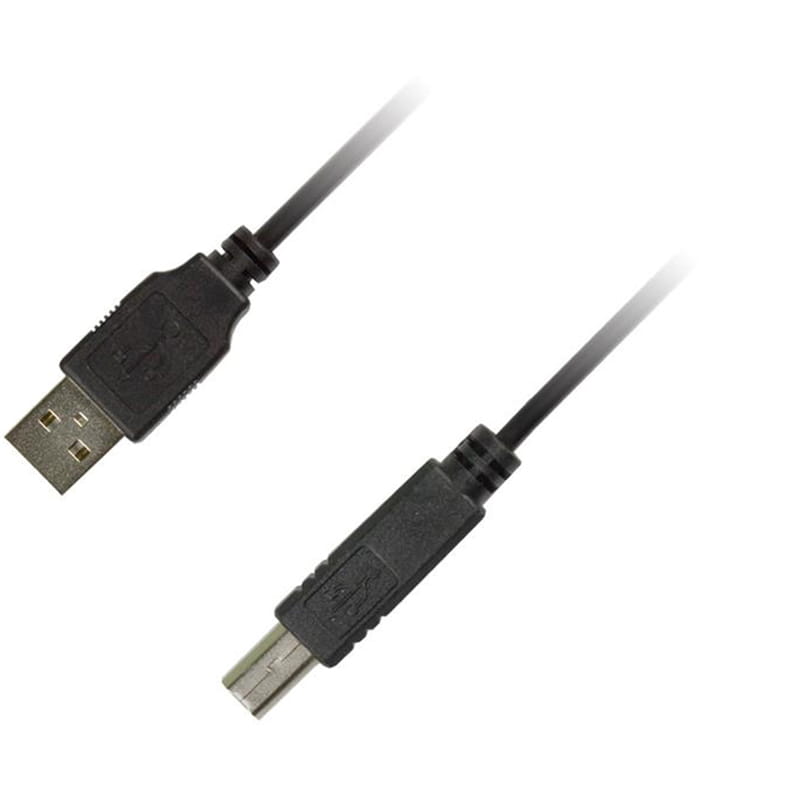 Кабель Piko USB - USB Type-B V 2.0 (M/M), 3 м, чорний (1283126473944)
