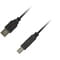 Фото - Кабель Piko USB - USB Type-B V 2.0 (M/M), 3 м, чорний (1283126473944) | click.ua