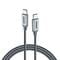 Фото - Кабель Choetech USB Type-C - USB Type-C (M/M), 1.8 м, Grey (XCC-1002) | click.ua