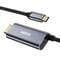 Фото - Кабель Choetech HDMI - USB Type-C (M/M), 1.8 м, Grey (XCH-M180GY) | click.ua