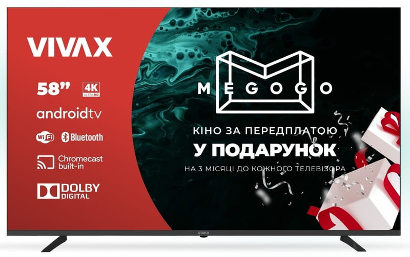 Телевизор Vivax 58UHD10K