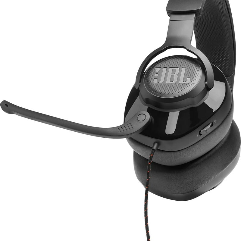 Гарнiтура JBL Quantum 200 Black (JBLQUANTUM200BLK)