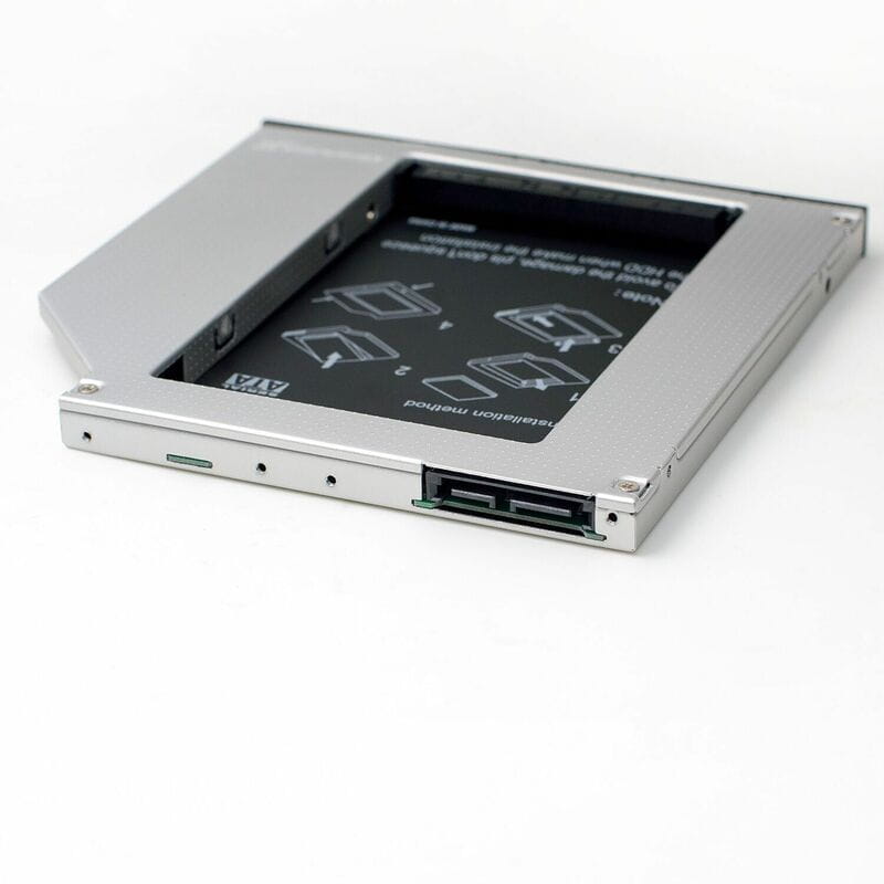 Адаптер Grand-X для подключения HDD 2.5" в отсек привода ноутбука SATA/SATA3 12.7мм (HDC-25N)