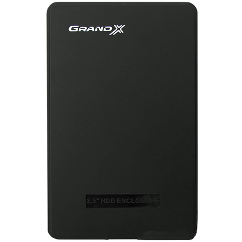 Внешний карман Grand-X для подключения SATA HDD 2.5", USB 3.0, пластик (HDE32)
