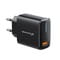 Фото - Сетевое зарядное устройство Grand-X Quick Charge 3.0 (1xUSB 1.5-3A) Black (CH-550B) | click.ua