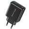 Фото - Мережевий зарядний пристрій Grand-X Quick Charge 3.0 (1xUSB 1.5-3A) Black (CH-550B) | click.ua