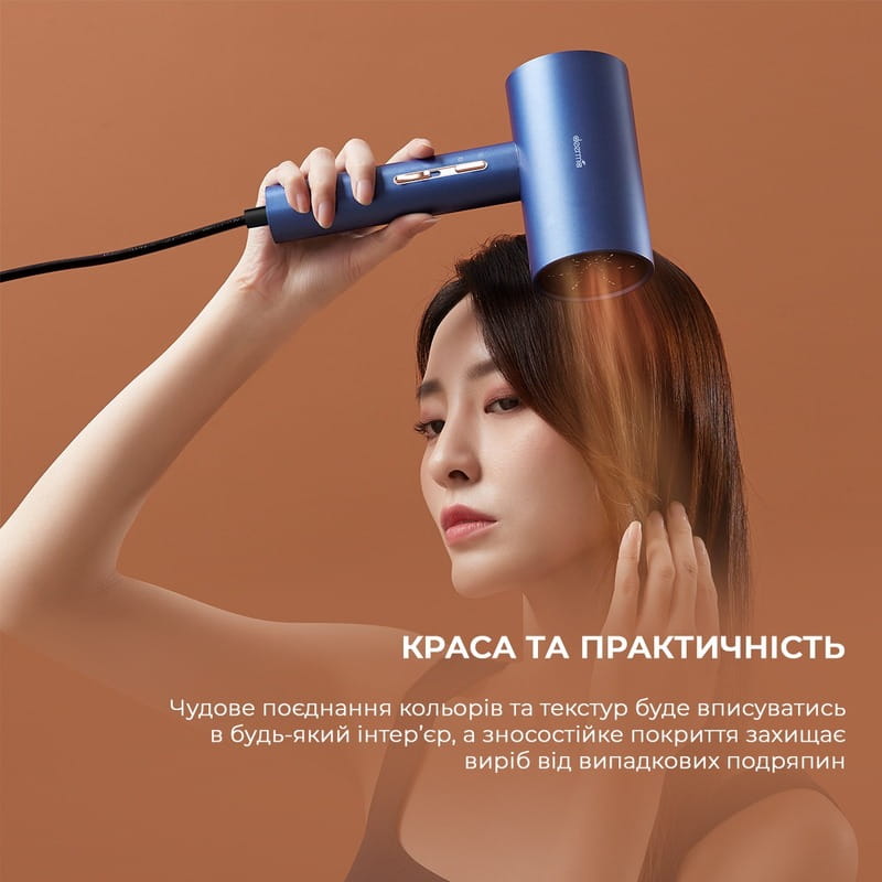 Фен Deerma DEM-CF15W Blue