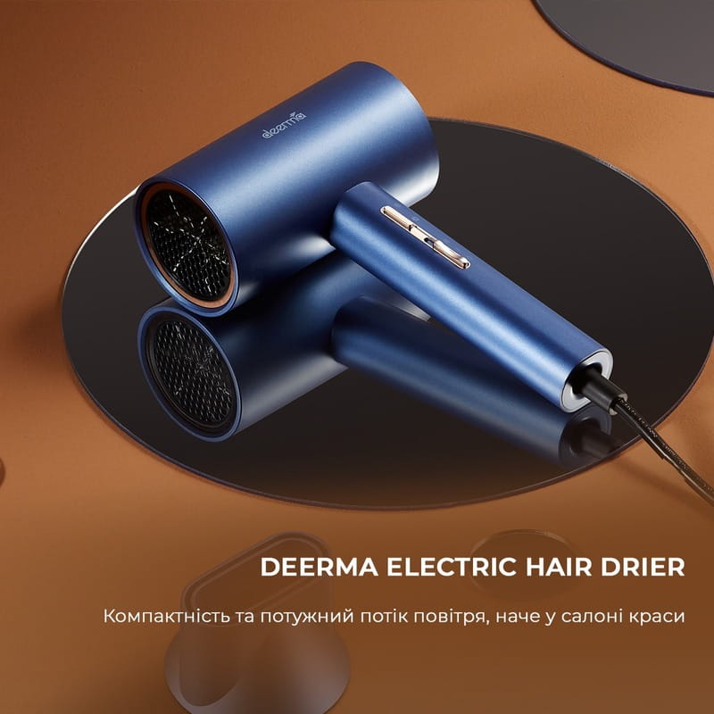 Фен Deerma DEM-CF15W Blue