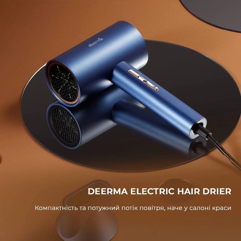 Фен Xiaomi Deerma Electric Hair Drier (Міжнародна версія) (DEM-CF15W)