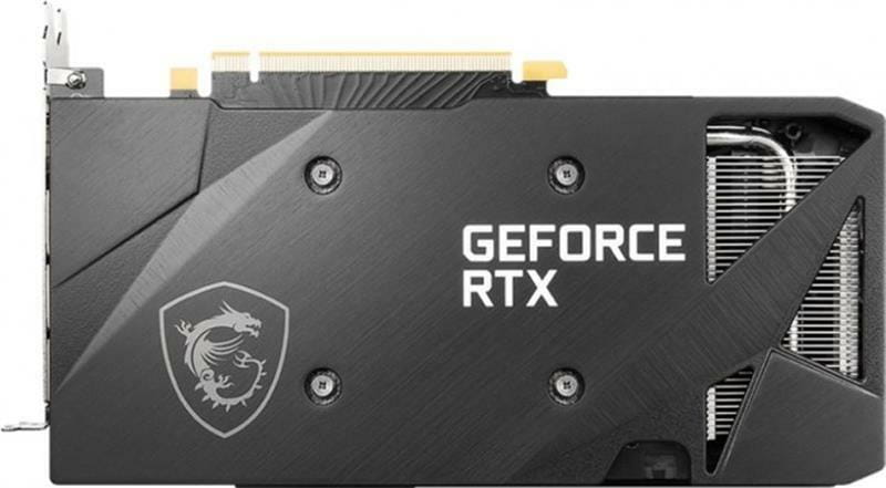Відеокарта GF RTX 3060 8GB GDDR6 Ventus 2X OC MSI (GeForce RTX 3060 VENTUS 2X 8G OC)