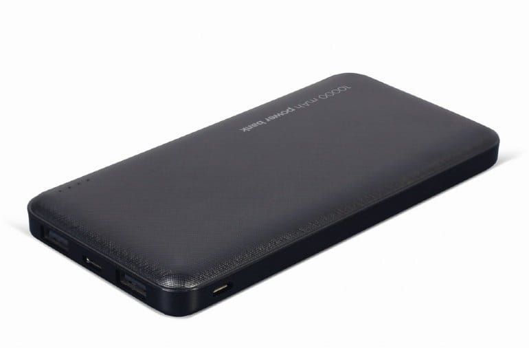 Универсальная мобильная батарея Gembird 10000mAh Black (PB10-02)